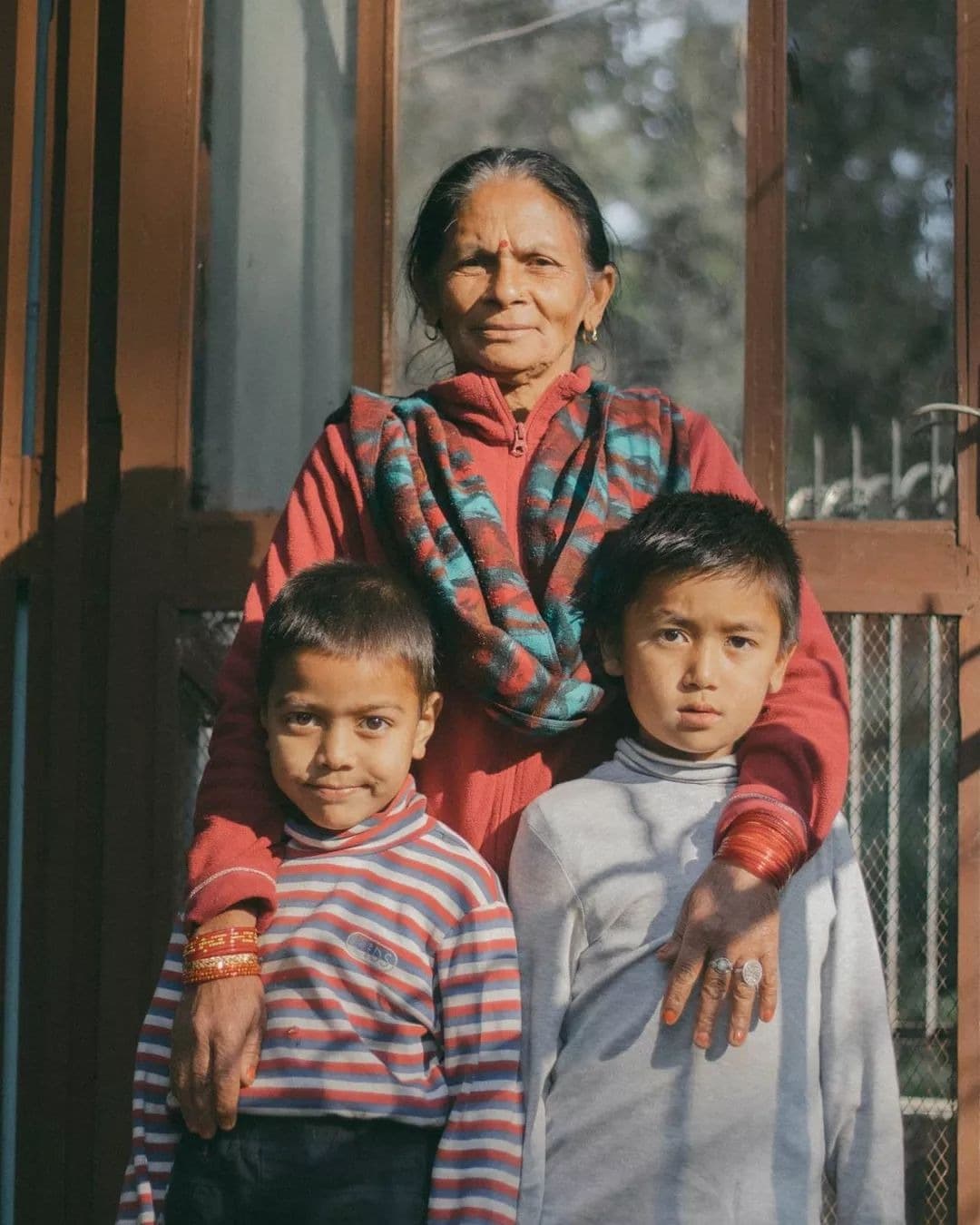 Children smiling